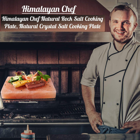 Crystal Salt and Cooking Plate | HIMALAYAN CHEF
